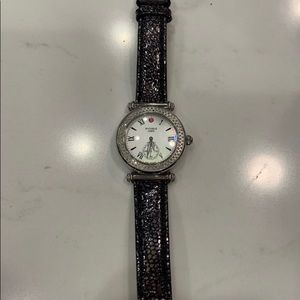 Michele Serine Caber Diamond 18mm Watch